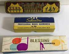 Vintage harmonicas silvertone for sale  Mount Jackson