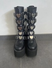 Demonia swing plateaustiefel gebraucht kaufen  Frankfurt am Main