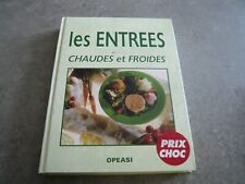 Livre cuisine entrees d'occasion  Viry