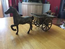 Vintage brass horse for sale  HARWICH