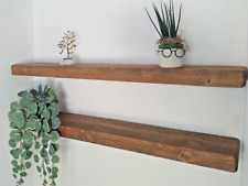 Rustic shelves floating for sale  CLITHEROE