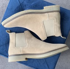 Men beige suede for sale  CROYDON