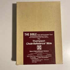Usado, 1983 NIV Thompson Chain-Reference® Bible Red Letter Bonded Leather Kirkbride comprar usado  Enviando para Brazil