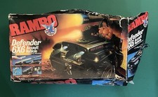 1985 Rambo Defender 6x6 Jeep Assault Vehicle por Coleco SOMENTE CAIXA, Como Está Pls Leia comprar usado  Enviando para Brazil