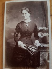 Cdv woman holding for sale  TONBRIDGE