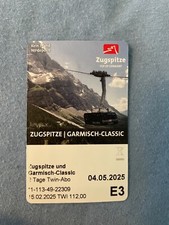 Skipass gebiete zugspitze gebraucht kaufen  Ulm