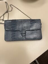 Bolsa tiracolo retangular de couro azul Cape Cobra comprar usado  Enviando para Brazil