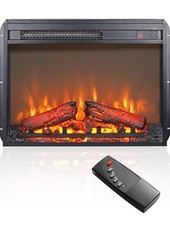 Inserção de lareira elétrica 23", aquecedor elétrico de lareira com controle remoto/temporizador,... comprar usado  Enviando para Brazil