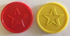 Plastic star tokens for sale  BARNET