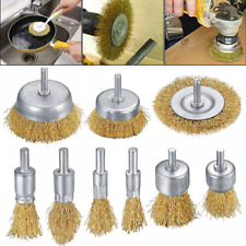 9pcs rotary brass for sale  DUNSTABLE