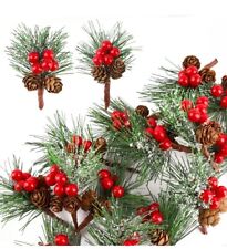 16pcs christmas artificial for sale  CARDIFF