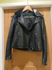 Topshop black faux for sale  SUNDERLAND