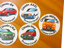 Lot autocollant citroen d'occasion  Francheville