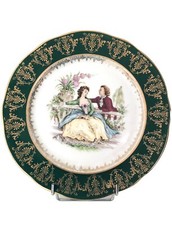 Assiette porcelaine limoges d'occasion  Héricourt