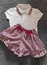 Girls gingham check for sale  RHYL