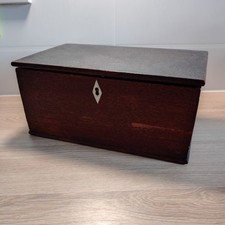 Vintage wooden hinged for sale  NEWPORT