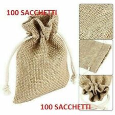100 sacchetti juta usato  Casoria