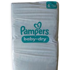 Pampers Baby-Dry pieluchy rozmiar 6, 74 sztuki, ochrona do 12h na sprzedaż  PL