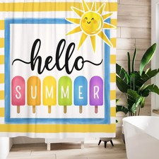 Summer shower curtains for sale  Kearny