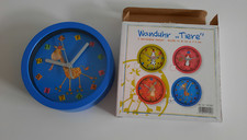 Wanduhr kinderzimmer uhr gebraucht kaufen  Norderstedt