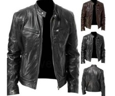 Neu herren lederjacke gebraucht kaufen  Heusenstamm