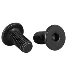 Parafuso de cabeça de bolacha plana ultrafina soquete hexagonal hexagonal de aço inoxidável preto comprar usado  Enviando para Brazil