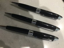 Pen set leather for sale  HERNE BAY
