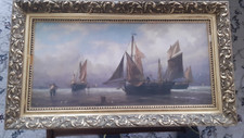 Framed print lugger for sale  SALISBURY