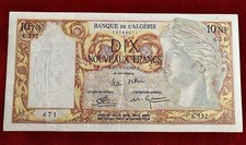 Billet francs banque d'occasion  Villeurbanne