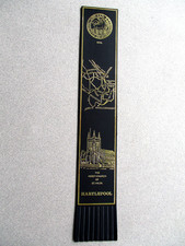 Leather bookmark hartlepool for sale  NORWICH