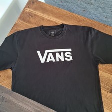 Black vans logo for sale  GLASGOW