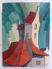 Ancien tableau surréalisme d'occasion Ancien tableau surréalisme d'occasion  France