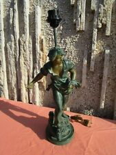 Pied lampe statuette d'occasion  Bléré