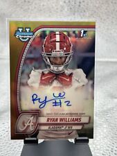 Usado, 2024 Bowman Chrome University Ryan Williams Auto OURO/50 ALABAMA ROLL TIDE comprar usado  Enviando para Brazil