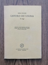 Lavoro usura libro usato  Sanremo