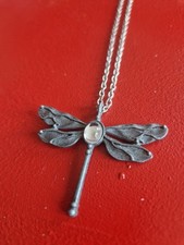Kette anhänger libelle gebraucht kaufen  Köln