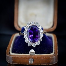 Vintage 2.65ct amethyst for sale  LANCASTER
