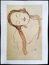 Gustav Klimt Litografía COA Original Firmada (Egon Schiele Edgar Degas) comprar usado  Enviando para Brazil