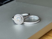 Platinum 0.70ct gia for sale  LONDON