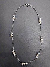 Collana argento con usato  Zoagli