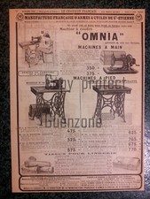Omnia machine coudre d'occasion  Beaumont-de-Lomagne