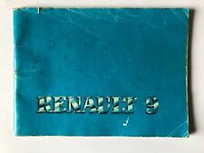 Renault owners handbook for sale  LINCOLN