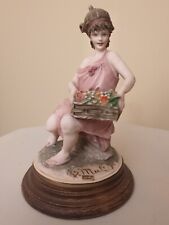 Ragazza porcellana capodimonte usato  Catania