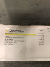 *Toner amarelo HP OEM genuíno CF332A 664A para M651 80% comprar usado  Enviando para Brazil
