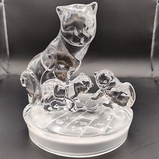Cat kittens glass for sale  UK