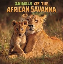 Animales de la sabana africana (biomas salvajes), Mari Schuh, usado; muy buen libro segunda mano  Embacar hacia Mexico