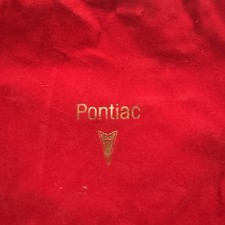 Pontiac drawstring bag. for sale  Dyer