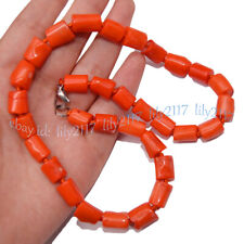 Colar de contas de pedra preciosa barril irregular coral vermelho laranja natural 14-48 polegadas comprar usado Colar de contas de pedra preciosa barril irregular coral vermelho laranja natural 14-48 polegadas comprar usado  Enviando para Brazil