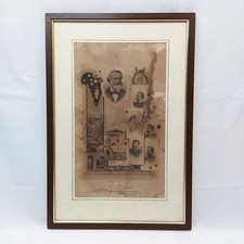 Stampa ritratto giuseppe usato  Forli