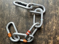 Mosquetões de bloqueio de escalada vintage Eiger EUA (6) total 4"" comprar usado  Enviando para Brazil